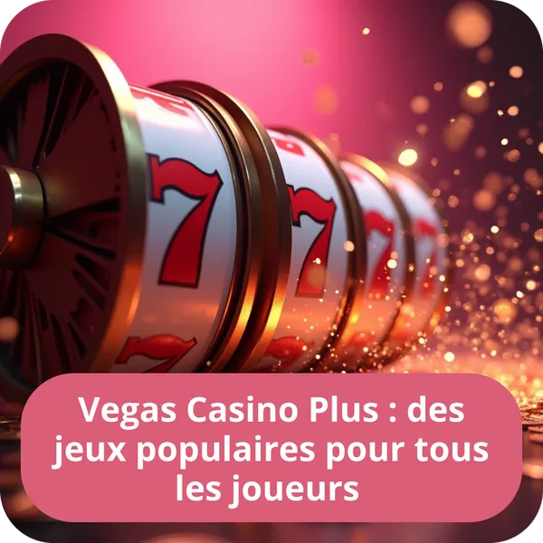 Découvrez la vaste sélection de jeux populaires pour tous les types de joueurs sur Vegas Casino Plus Vegas Casino Plus : des jeux populaires pour tous les joueurs